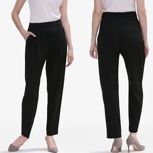 MM Lafleur Howland Trouser Dress Pants Black Slacks